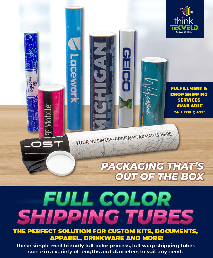 Shipping Tubes - Full Color!